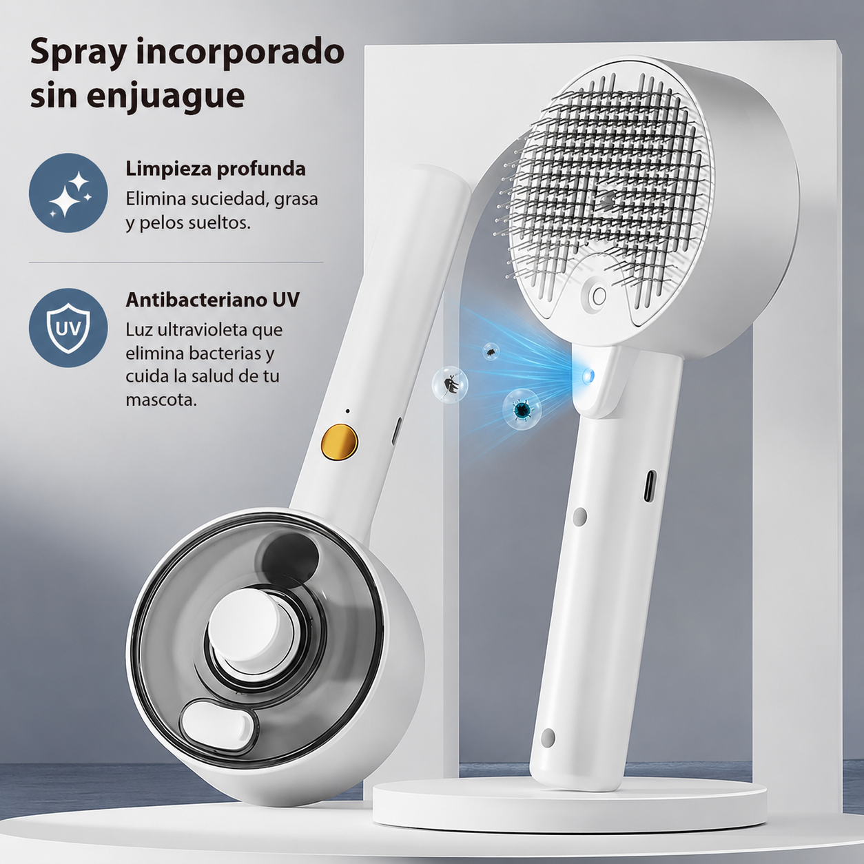 ✨ SteamPaws™ – El cepillo viral que convierte el cuidado de tu mascota en un momento de relax 🐾