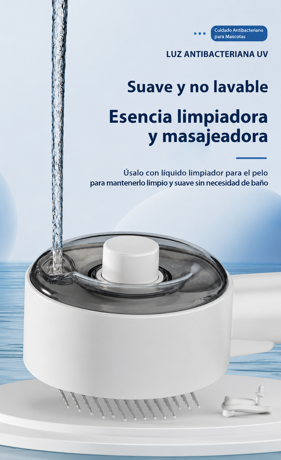 ✨ SteamPaws™ – El cepillo viral que convierte el cuidado de tu mascota en un momento de relax 🐾