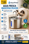 ✨ AquaPaws™ – La fuente viral que hará que tu gato beba más agua y viva más feliz 💧🐾