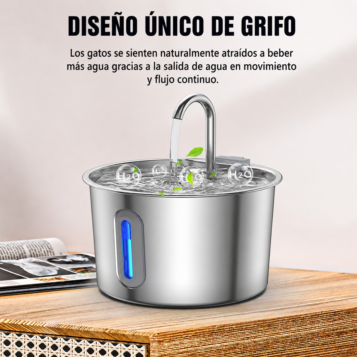 ✨ AquaPaws™ – La fuente viral que hará que tu gato beba más agua y viva más feliz 💧🐾