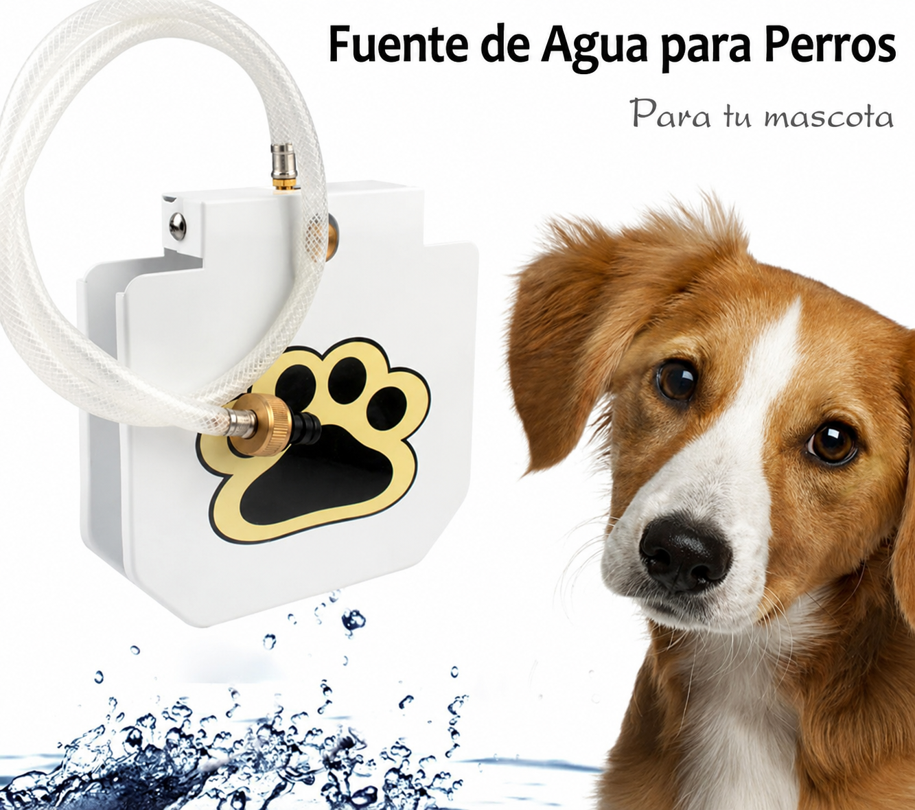 Fuente de agua 💧interactiva para perros