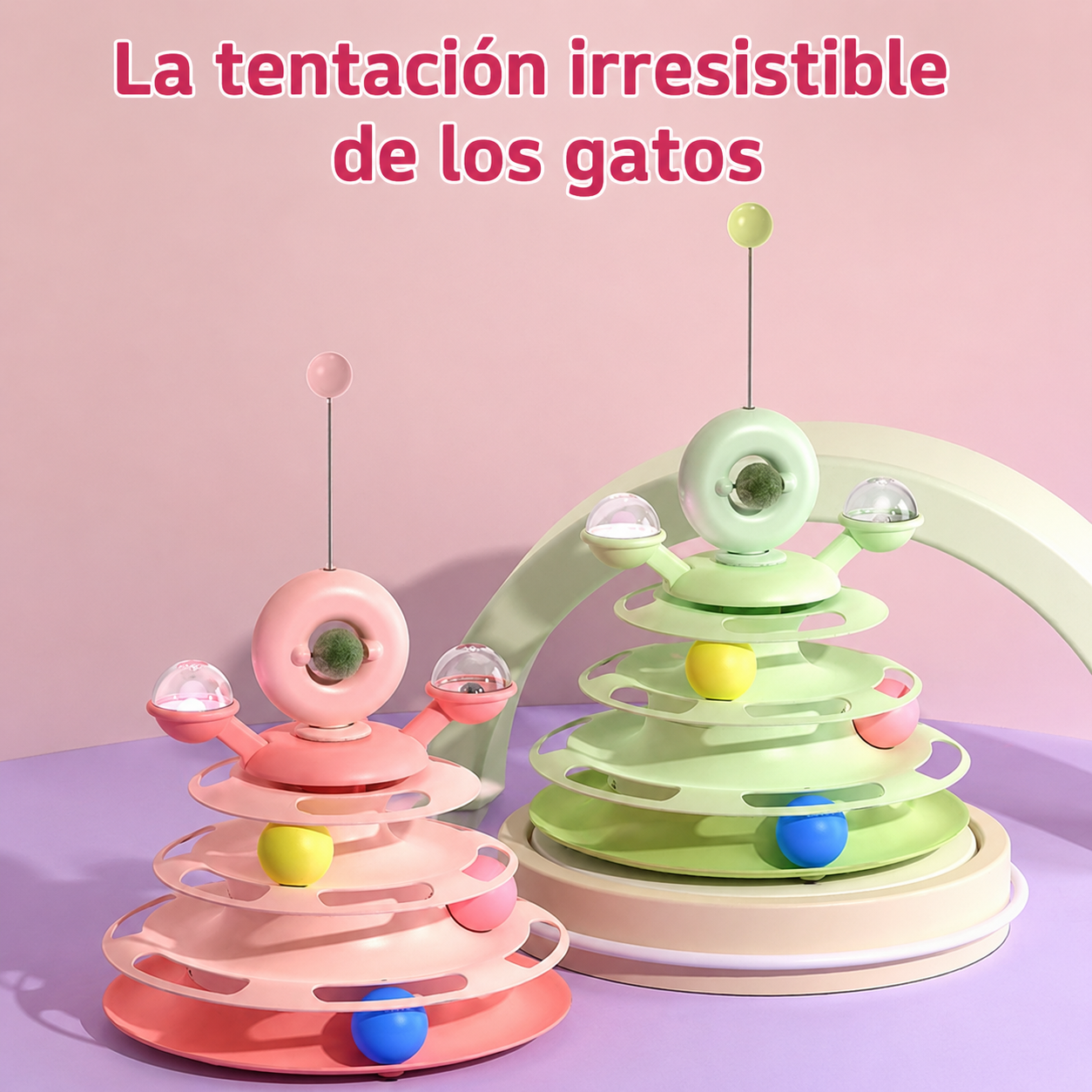 💖 Juguete Interactivo para gatos