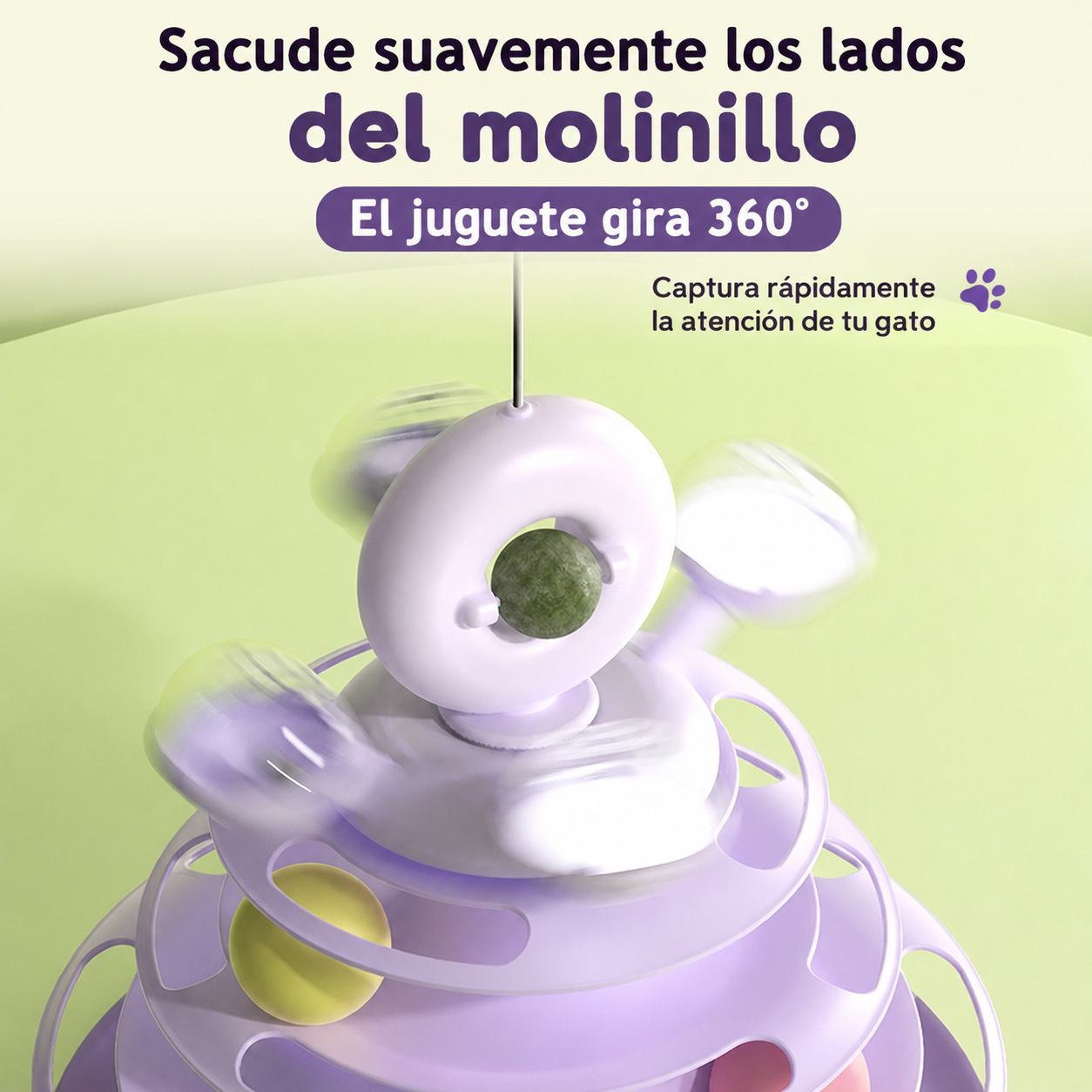 💖 Juguete Interactivo para gatos