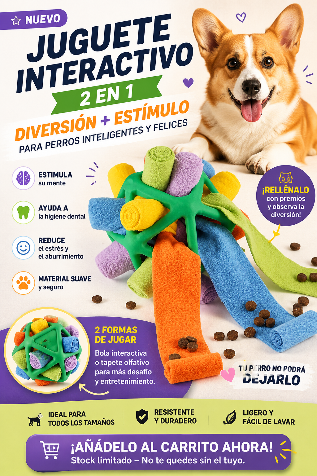 🧩Juguete Interactivo para perros🧩