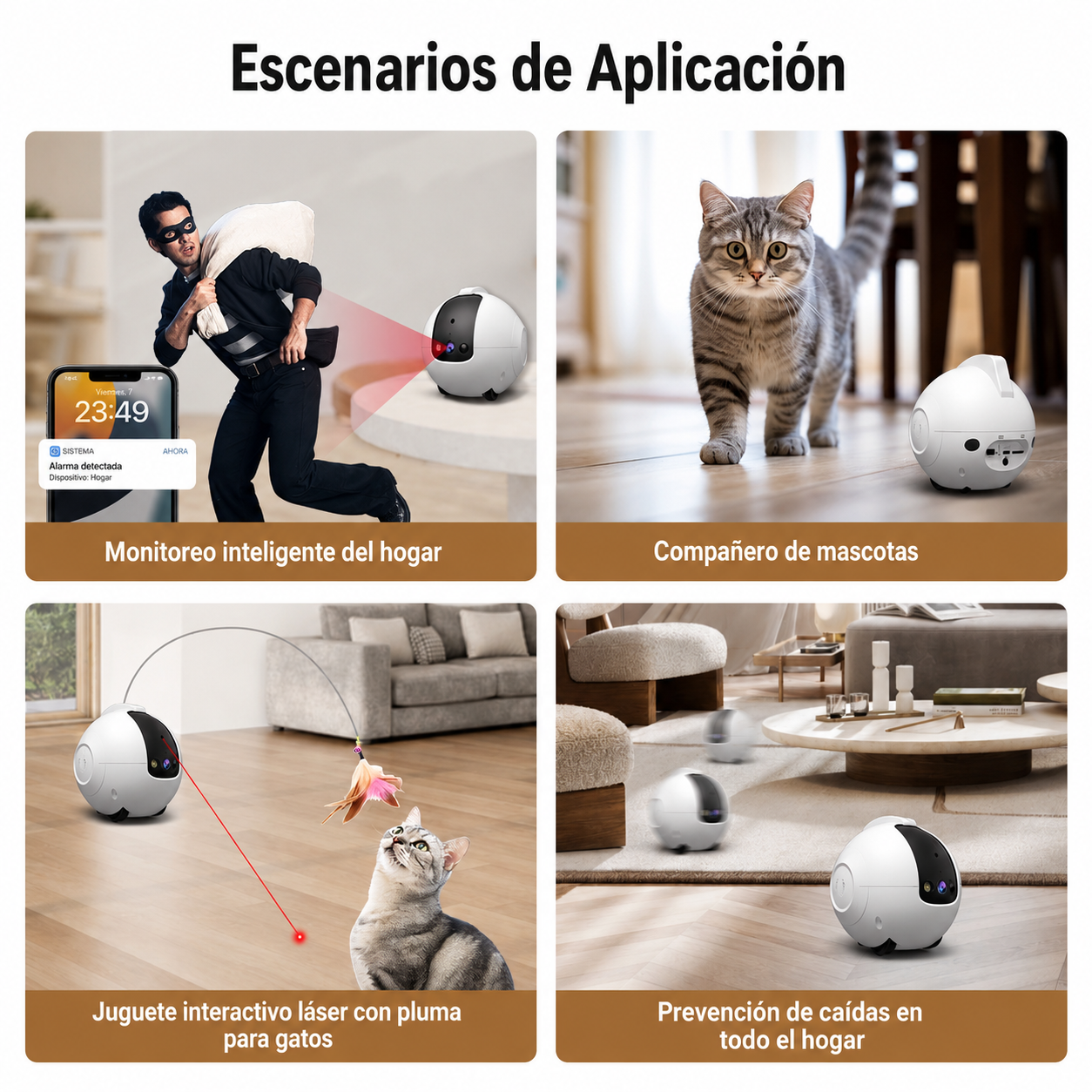 Juguete 🎯 interactivo inteligente con IA para mascotas