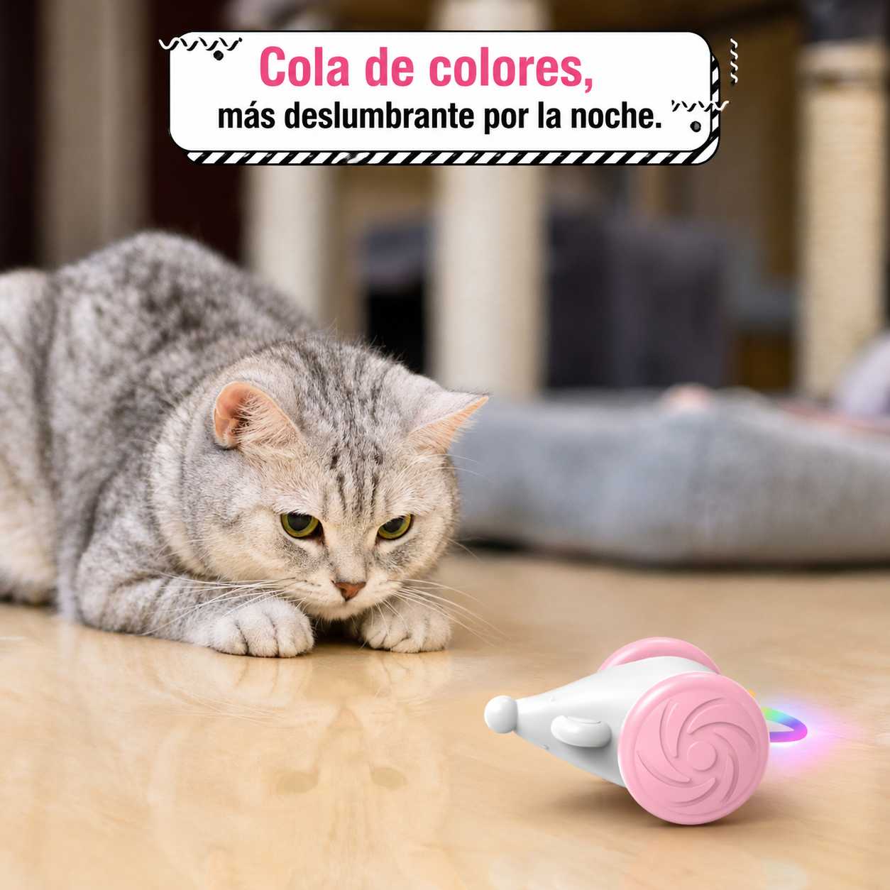 Juguete Interactivo para gatos 😻