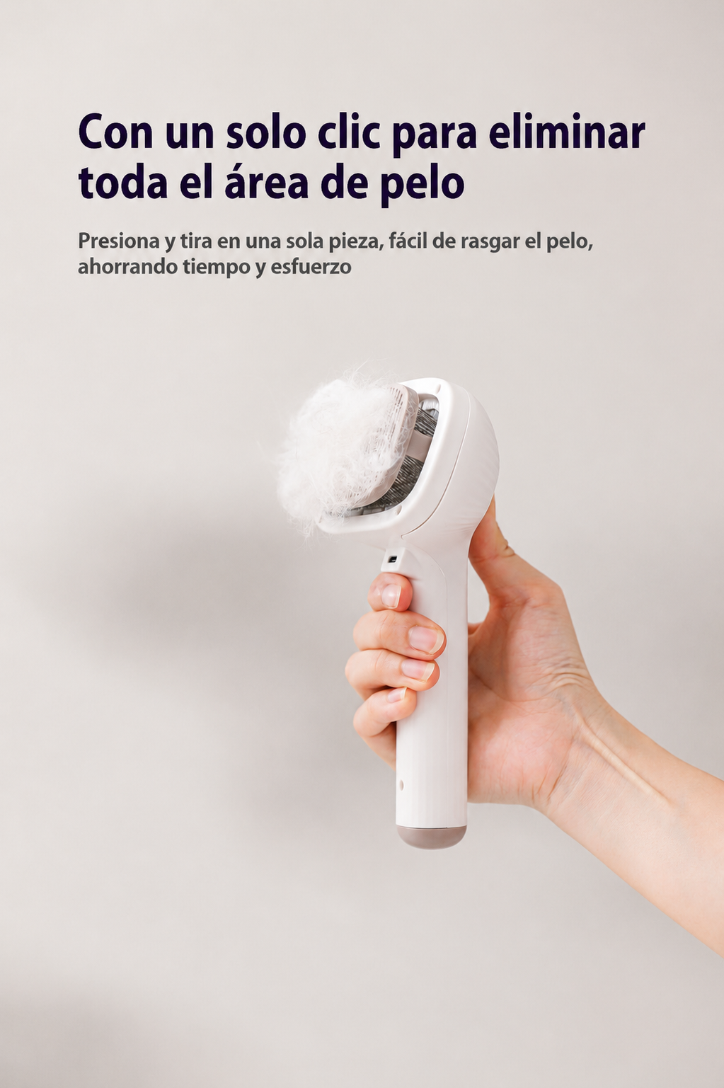 🎀 Cepillo Spray 2 en 1 para mascotas