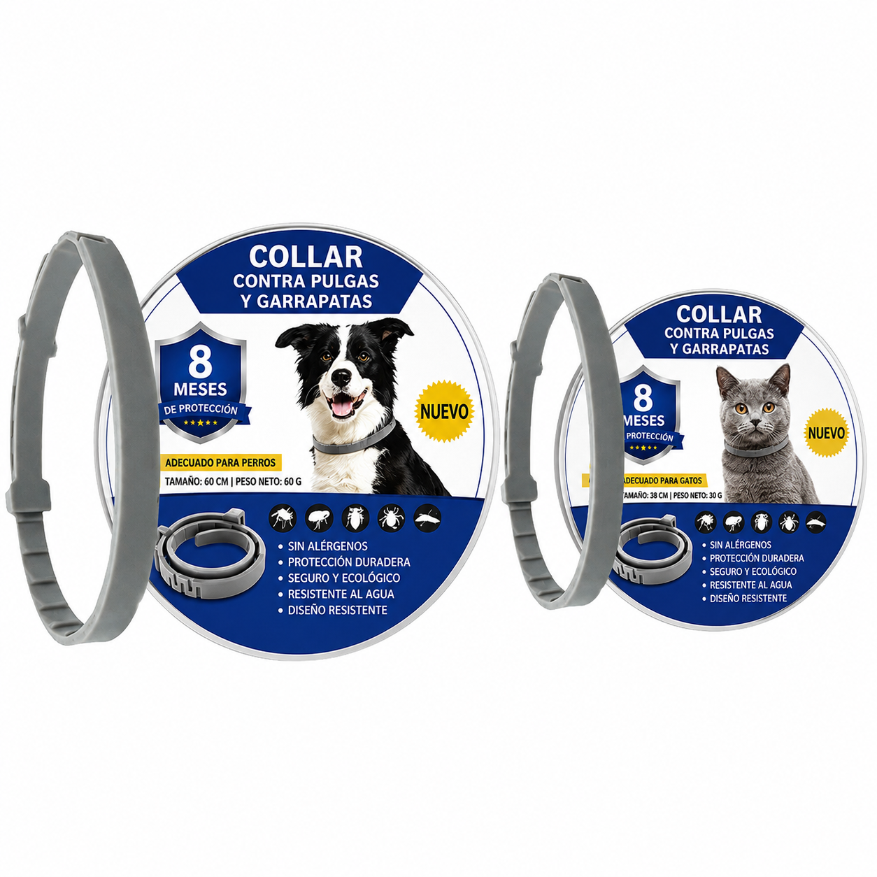 Collar desparasitante 🐾