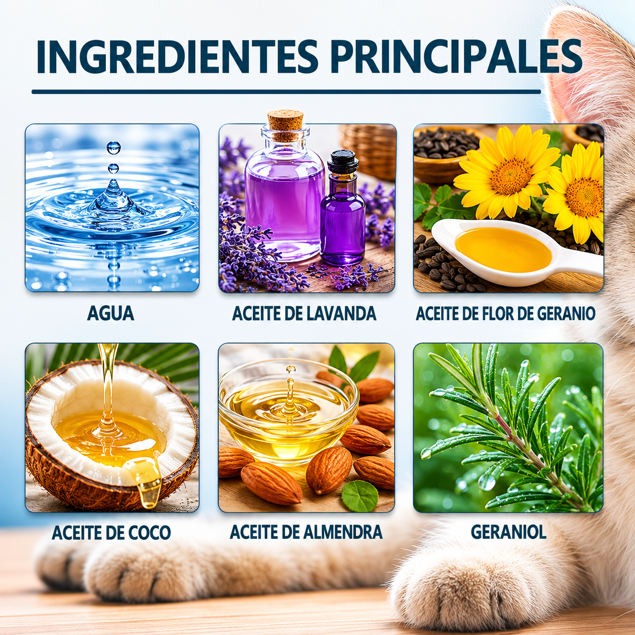 Agente antipulgas y antigarrapatas para gatos🐱